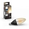 Philips Hue White Ambiance Filament E12 Candle Bulb Full Range of White Light