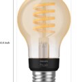 Philips Hue Smart 40W A19 Filament LED Bulb