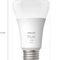 Philips Hue Smart 75W A19 LED Bulb – Soft Warm White Light