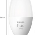 Philips Hue Smart 40W B39 Candle-Shaped LED Bulb