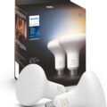 Philips Hue White Ambiance BR30 LED Smart Bulbs (Bluetooth Compatible)