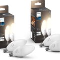 Philips Hue White 4-Pack 2700K B39 E12 Candle