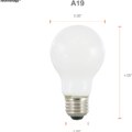 SYLVANIA LED TruWave Natural Series A19 Light Bulb, (Pack of 16)