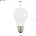 SYLVANIA LED TruWave Natural Series A19 Light Bulb, Efficient 13W,(Pack of 16)