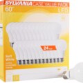 SYLVANIA LED A19 Light Bulb,Efficient 8.5W, 24 Pack.